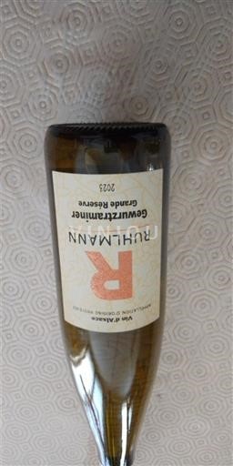 Alsacia Ruhlmann Gewurztraminer Grande Réserve 2023