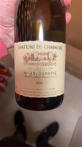 Burgundsko Mâcon a mâconské vesnice Château Chaintré 2024