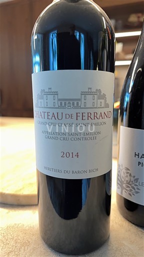 Bordeaux Saint-Émilion Grand Cru Grand Cru Château Ferrand 2014