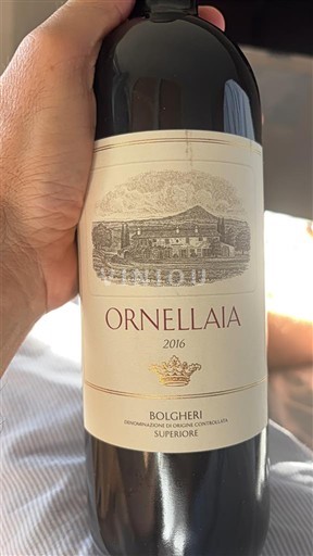 Toscana Non specificato Tenuta dell'Ornellaia Ornellaia 2016
