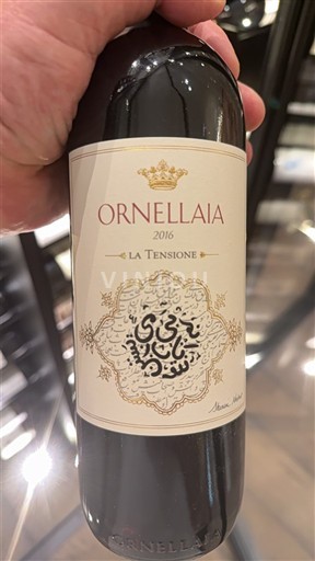 Toscana Không được chỉ định Ornellaia La Tensione 2016
