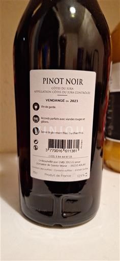 Jura Côtes du Jura Les Caves Richemer 2023