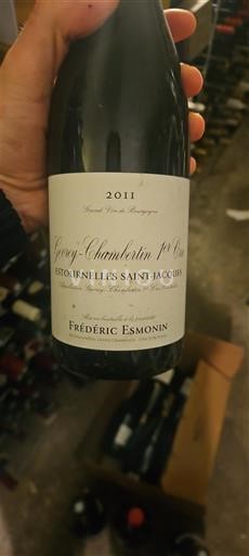 Bourgogne Premier Cru Frédéric Esmonin Les Estournelles Saint-Jacques 2011
