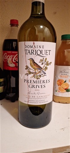 Sudoeste Côtes de Gascogne Domaine Tariquet Premières Grives 2021