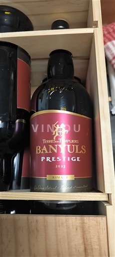 Roussillon Banyuls Terres des Templiers Prestige 2023