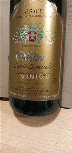 Alsace Bernard Walter et Fils Spéciale 2017