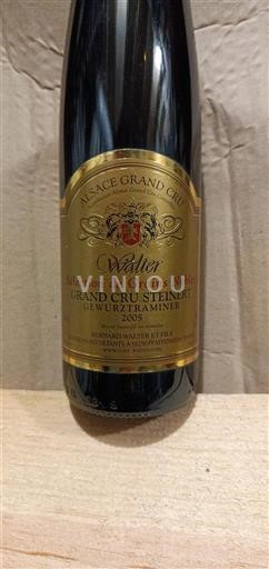 Alsazia Non specificato Grand Cru Walter 2005