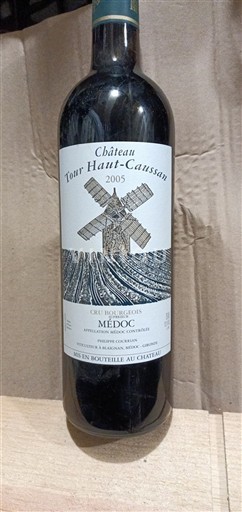 Bordéus Médoc Château Tour Haut-Caussan 2005