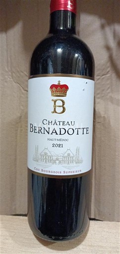 Bordeaux Haut-Médoc Château Bernadotte 2021