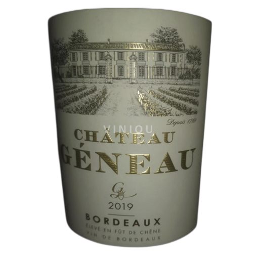 Bordeaux Château Géneau 2019