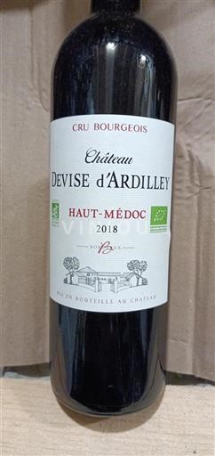 Bordeaux Haut-Médoc Château Vise d'Ardilley 2018