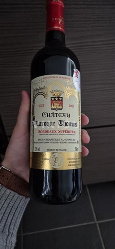 Bordeaux Bordeaux Supérieur Château Larque Thomas 2021