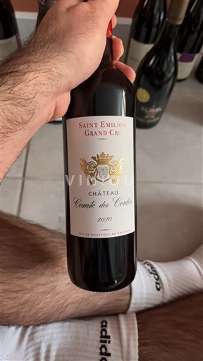 Burdeos Saint-Émilion Gran Cru Grand Cru Château Comte des Cordes 2020