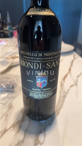 Toscana Brunello di Montalcino Biondi-Santi Riserva 2004