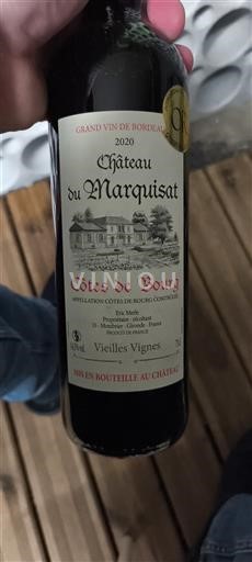 Bordeaux Côtes-de-Bourg Château Marquisat Vieilles Vignes 2020
