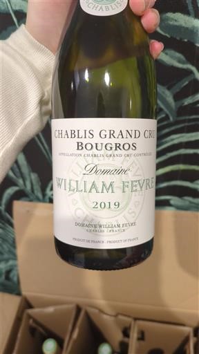 Burgundi Chablis Grand Cru Domaine William Fèvre Bougros 2019