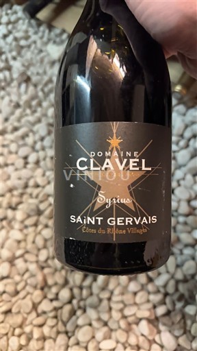 Thung lũng Rhône Không được chỉ định Domaine Clavel Syrius 2017