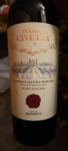 Toscana Non specificato Tenute Rossetti Poggio Civetta Governo all'Uso Toscano Senza annata