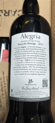 Roussillon Non specificato Terres des Templiers Alegría 2023