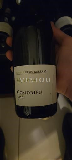 Rhône Valley Condrieu Famille Pierre Gaillard Roche d'Hostia 2020