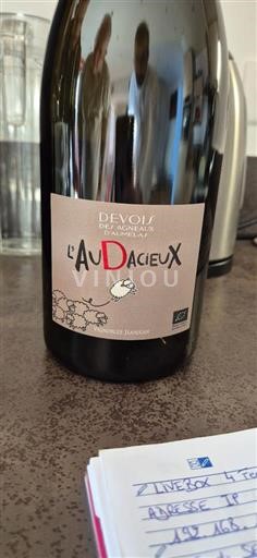 Languedoc Saint-Chinian Devois des Agneaux L'Audacieux 2018