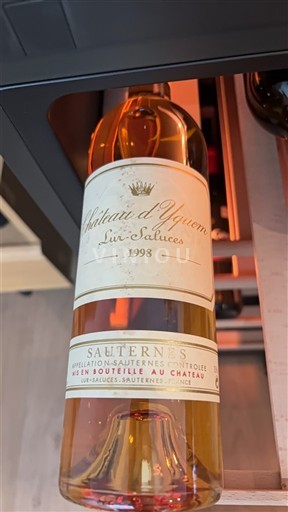 Bordeaux Sauternes Premier Cru Supérieur Château Yquem 1998