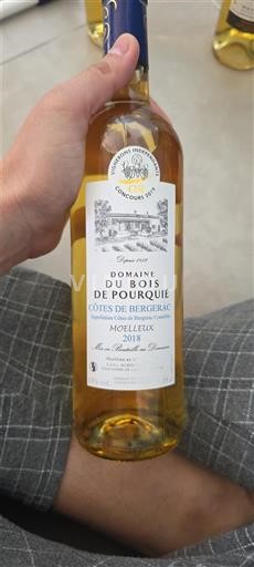 Tây Nam Côtes-de-bergerac Domaine Bois de Pourquié 2018
