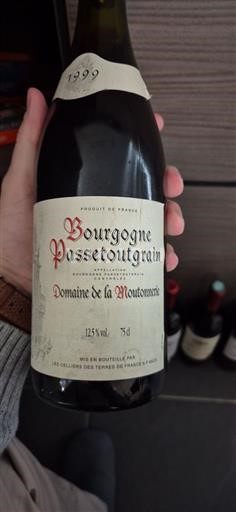 Bourgondië Bourgogne-passetoutgrain Domaine La Moutonnerie 1999