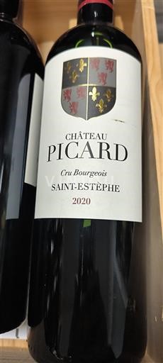Burdeos Saint-Estèphe Château Picard Rue bourgeois 2020