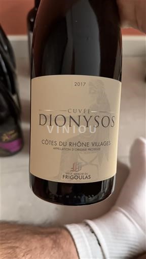Rhônevallei Côtes-du-rhône-villages Domaine Frigoulas Dionysos 2017