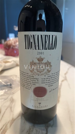 Toscana Non specificato Antinori Tignanello 2001