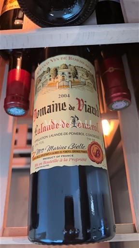 Bordeaux Lalande-de-pomerol Domaine Viaud 2004