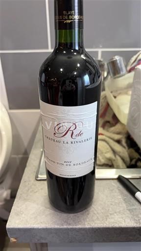 Bordeaux Blaye-côtes-de-bordeaux Château La Rivalière R de Château La Rivalière 2021