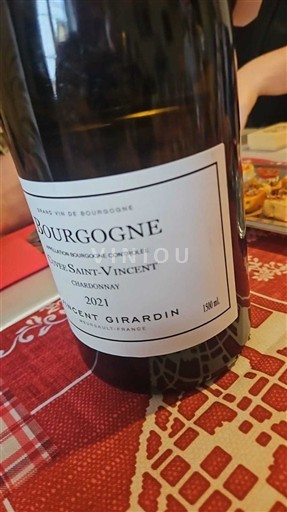 Burgundsko Vincent Girardin Saint-Vincent 2021