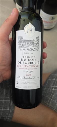 Tây Nam Bergerac Domaine Bois de Pourquié 2020