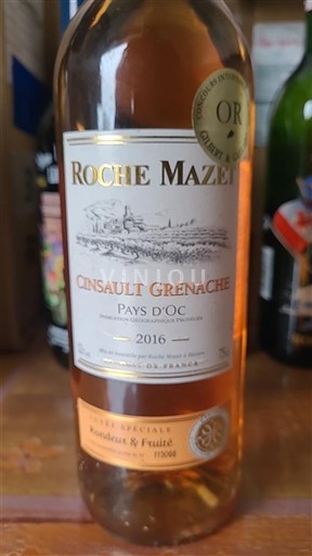 Languedoc-Roussillon Pays d'Oc Roche Mazet Spéciale 2016