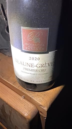 Burgundi Beaune Premier Cru Domaine Parigot Beaune-Grèves 2020