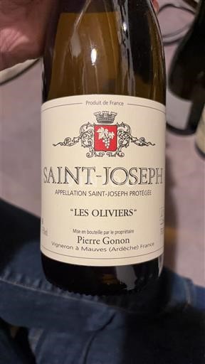 Vallée du Rhône Saint-Joseph Pierre Gonon Les Oliviers Non Millésimé