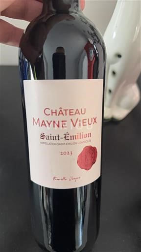 Bordeaux Saint-Émilion Château Mayne Vieux 2023