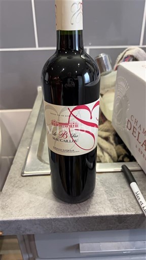 Bordeaux Château Lescours Le Blanc de Macaillac 2019