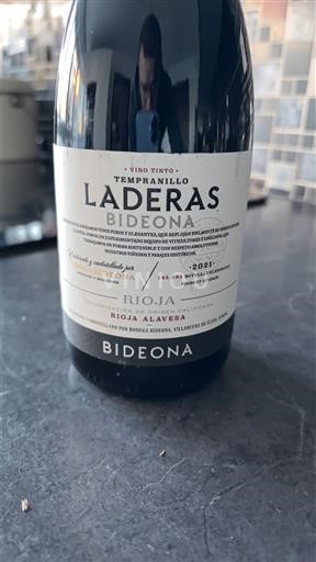 La Rioja Rioja Bodegas Alavesa Bideona 2021