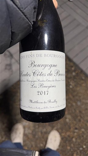 Borgoña No especificado Matthieu de Brully Les Bruyères 2017