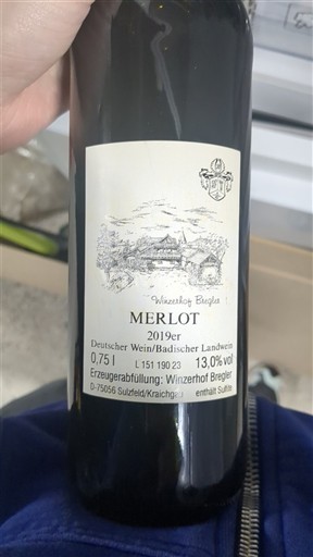 Baden No especificado Winzerhof Bregler 2019