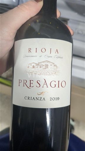 La Rioja rioja Presagio Crianza 2019