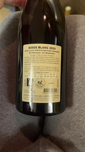 Sydväst Côtes-de-duras Domaine L'Ecu Eidos Blanc 2020