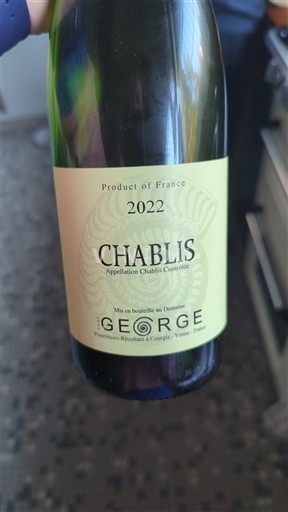 Bourgondië Chablis Domaine George 2022