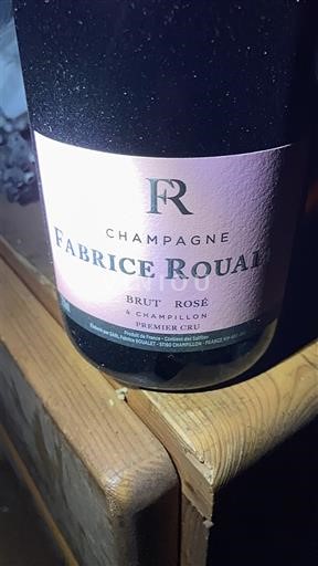 Champagne Ikke specificeret Premier Cru Fabrice Roualet Brut Rosé Ikke årgangsbestemt