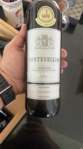 Langvedok Corbières Fontenelles Elysée 2016