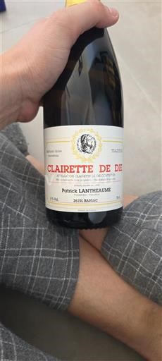 Rhônen laakso Clairette de Die Patrick Lantheaume Ei vuosikertaa