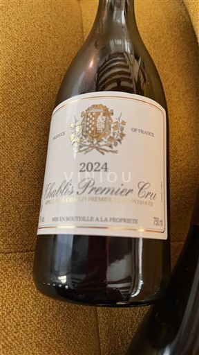 Wijnen Blanc sec CHABLIS 2024 Frankrijk Bourgondië Chablis AOC Premier Cru